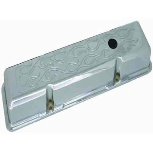Baffled Aluminum Valve Covers 1958-1986 Small Block Chevy 283, 305, 327, 350