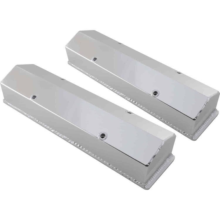 Fabricated Aluminum Valve Covers 1958-86 Small Block Chevy 283-350