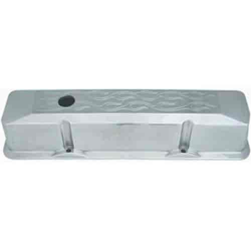 Baffled Aluminum Recessed Valve Covers 1958-1986 Small Block Chevy 283, 305, 327, 350