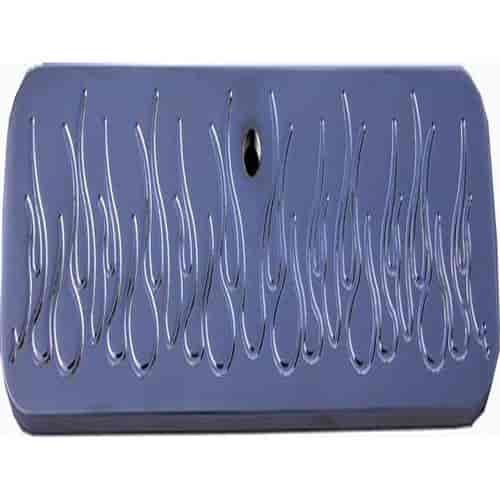 Polished Aluminum Flamed Interior Mirror