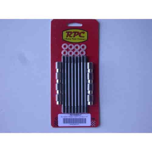 Hardware Kit for SB Chevy Finned Center Bolt Valve Cover - Short