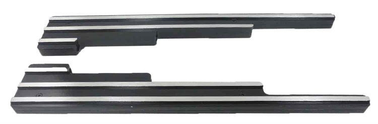 BLACK ALUM EARLY WIRE LOOM FINNED 3 LINES
