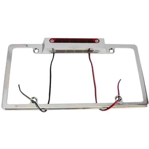 License Plate Frame 4-Hole Design