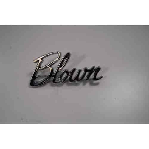BLOWN TRIM EMBLEM