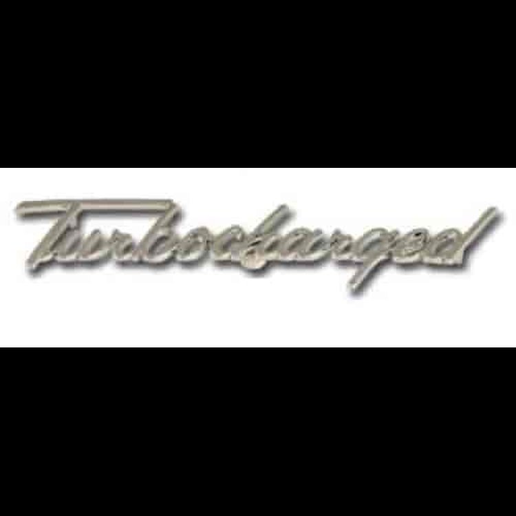 TURBOCHARGED TRIM EMBLEM