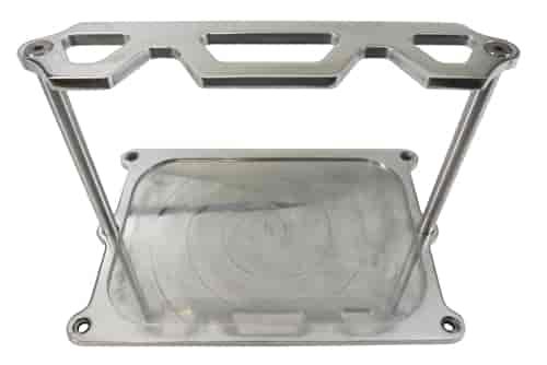 ALUM OPTIMA BATTERY TRAY FIT GROUP 34/78 POLISHED