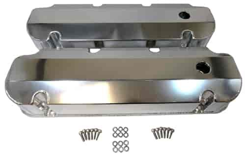 ALUM FABRICATED BB FORD 429-460 VALVE COVERS SHORT BOLT STYLE WITH OUT HOLE