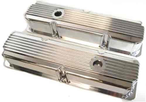 Tall Finned Aluminum Valve Covers 1958-1976 Ford FE 352-428