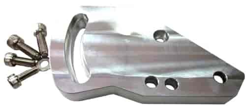 POLISHED ALUM TYPE II POWER STEERING PUMP BRACKET FIT CHEVY SB / BB DRIVER SIDE SWP