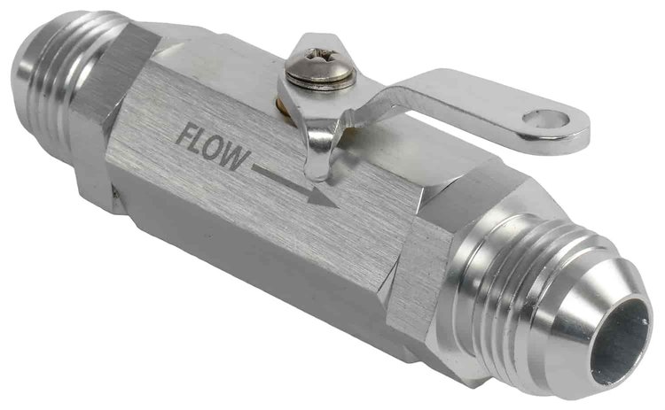 Aluminum Shut-Off Valve -8AN