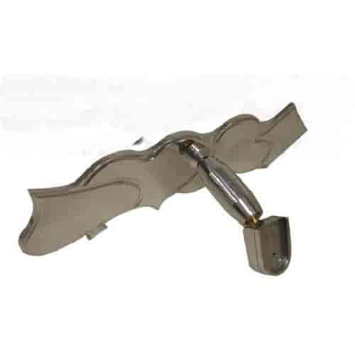 CHROME ALUMINUM REAR VIEW MIRROR - POKER SUIT