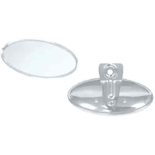 OVAL HEAD STREET ROD MIRROR 1933-36 OPEN CAR STYLE