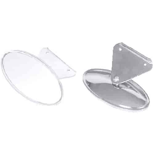 OVAL STREET ROD MIRROR 1932 OPEN CAR STYLE