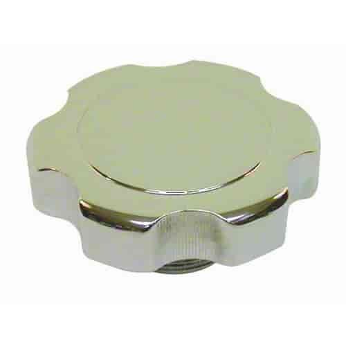 Chrome Aluminum 1987-up GM Screw-In Oil Cap