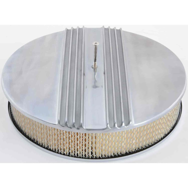 Finned Round Air Cleaner Set 14" x 3"