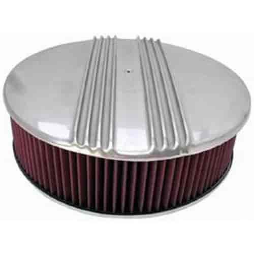 Finned Round Air Cleaner Set 14" x 3"
