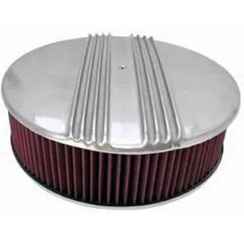 Finned Round Air Cleaner Set 14" x 4"