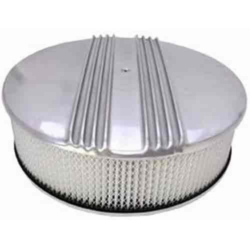 Finned Round Air Cleaner Set 14" x 4"