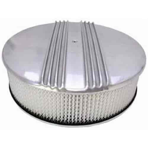 Finned Round Air Cleaner Set 14" x 4"