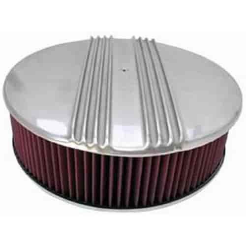 Finned Round Air Cleaner Set 14" x 4"