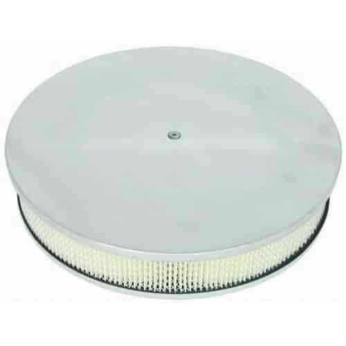 Round Plain Top Air Cleaner Set 14" x 3"