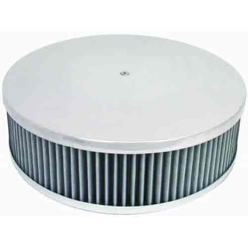 Round Plain Top Air Cleaner Set 14" x 3"
