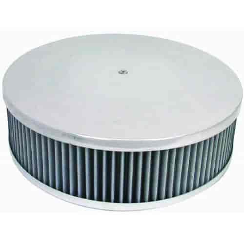 Round Plain Top Air Cleaner Set 14" x 3"