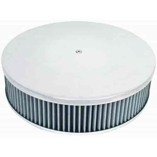 Round Plain Top Air Cleaner Set 14" x 3"