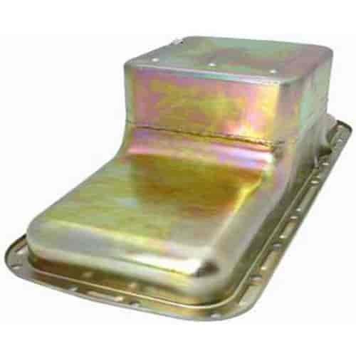 Zinc Plated Steel Stock Oil Pan 1966-Up Big Block Mopar 361-440 R/RB, Hemi 426