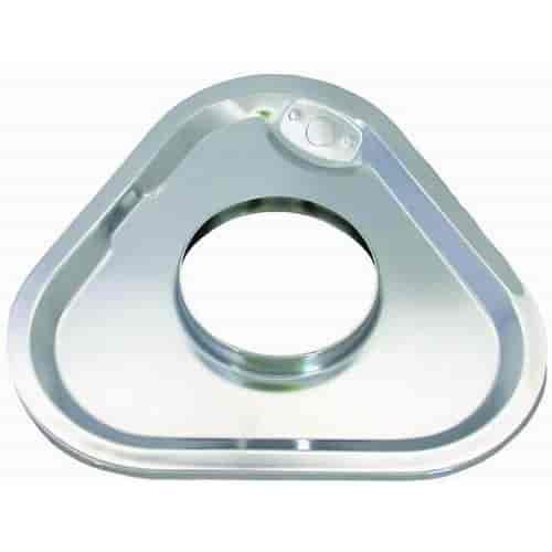 14" Triangular Air Cleaner Base For Single Quad Carburetors