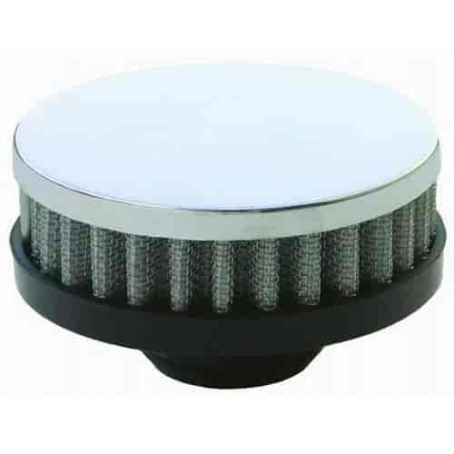 Steel Push-In Open Filter Breather 2" Tall