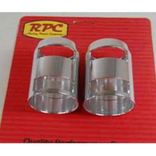 Aluminum Radiator Hose Caps Fits Over 1 3/4" Hose Sleeve Adapter