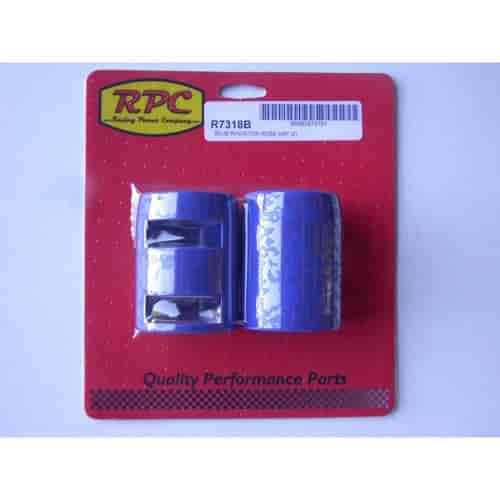 Aluminum End Cap for 1 3/4 Hose - Blue