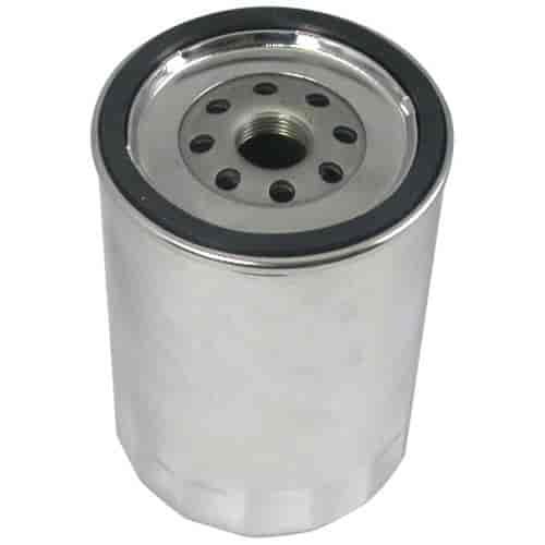 CHROME LONG OIL FILTER FITS SBC