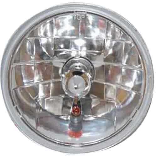 7 ROUND HEADLIGHT W/AMBERT TURN SIGNAL