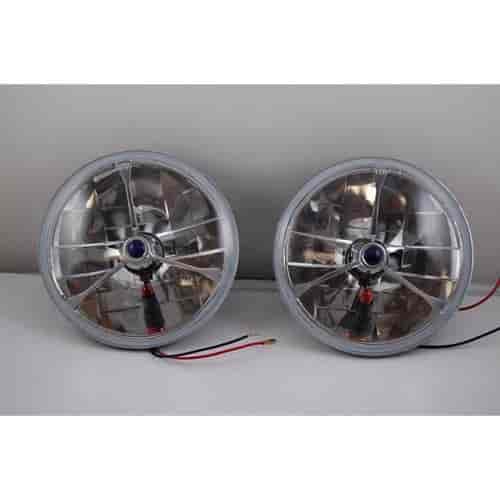 7 TRI-BAR HEADLIGHT W/AMBERT TURN SIGNAL