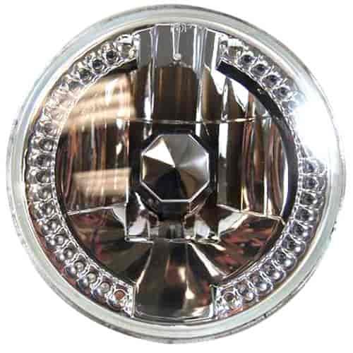 7 HEADLIGHT WITH 36 LEDS LED WHITE H4 BULB