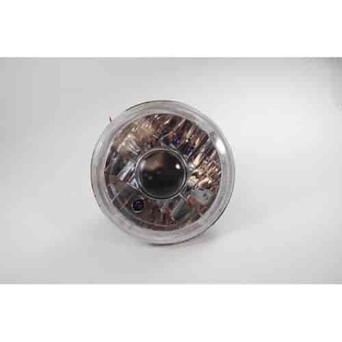 5 3/4 HEADLIGHT W/BLACK DOT / TURN SIGNAL