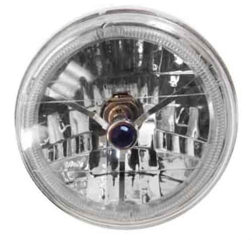 7 TRI-BAR ROUND HEADLIGHT WITH LED RING