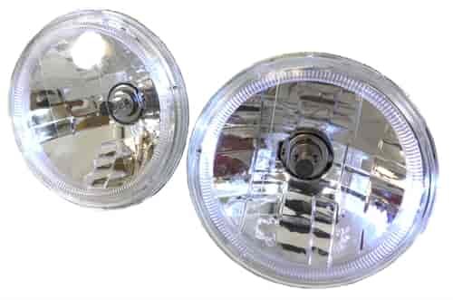 7 ROUND HEADLIGHT WITH LED RING