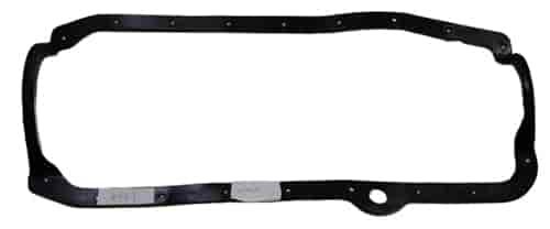 80-84 SB CHEVY ALUM OIL PAN GASKET - BLACK