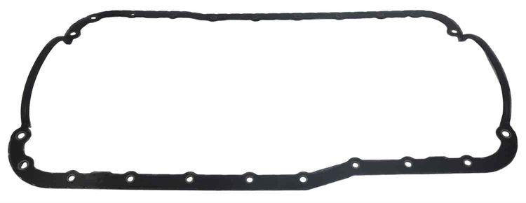 64-73 SB FORD OIL PAN GASKET - BLACK