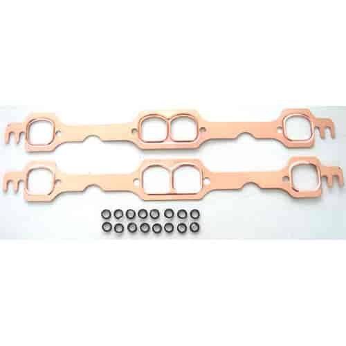 COPPERSEAL EXHAUST GASKET 1992-97 SB-CHEVY LT1 LT4 D SHAPE PORT 1.52 X1.51