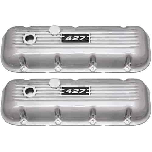 BB CHEVY V/C WITH 427 LOGO POLISHED PR
