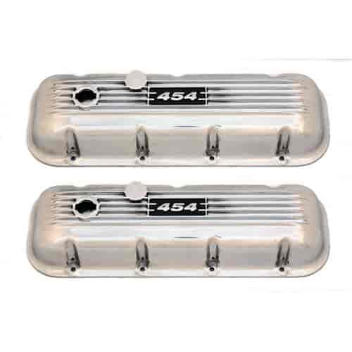 BB CHEVY V/C WITH 454 LOGO POLISHED PR