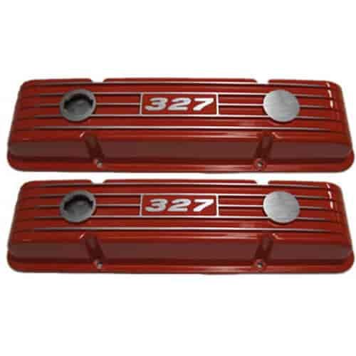 SMALL BLOCK CHEVY V/C 327 LOGO ORANGE PR