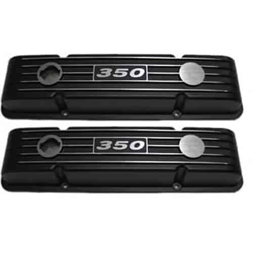 SMALL BLOCK CHEVY V/C 350 LOGO BLACK PR