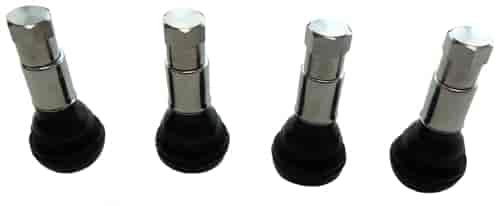 1 1/4 VALVE SHORT RUBBER CHROME SLEEVE PULL THROUGH VALVE