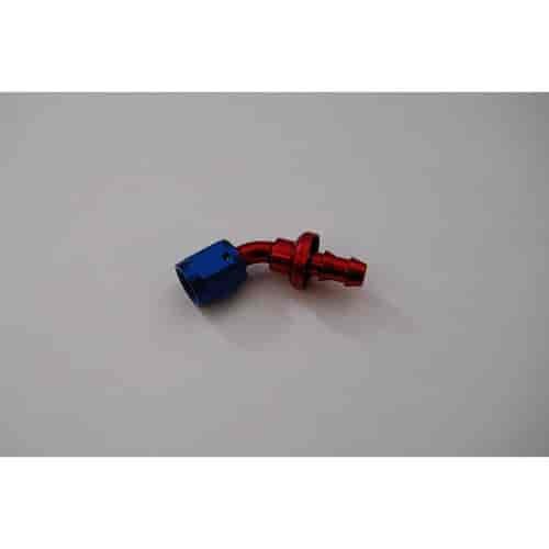 PUSH-ON HOSE FITTING 45 DEGREE-4