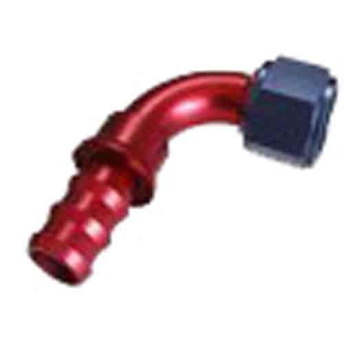 PUSH-ON HOSE FITTING 90 DEGREE -4